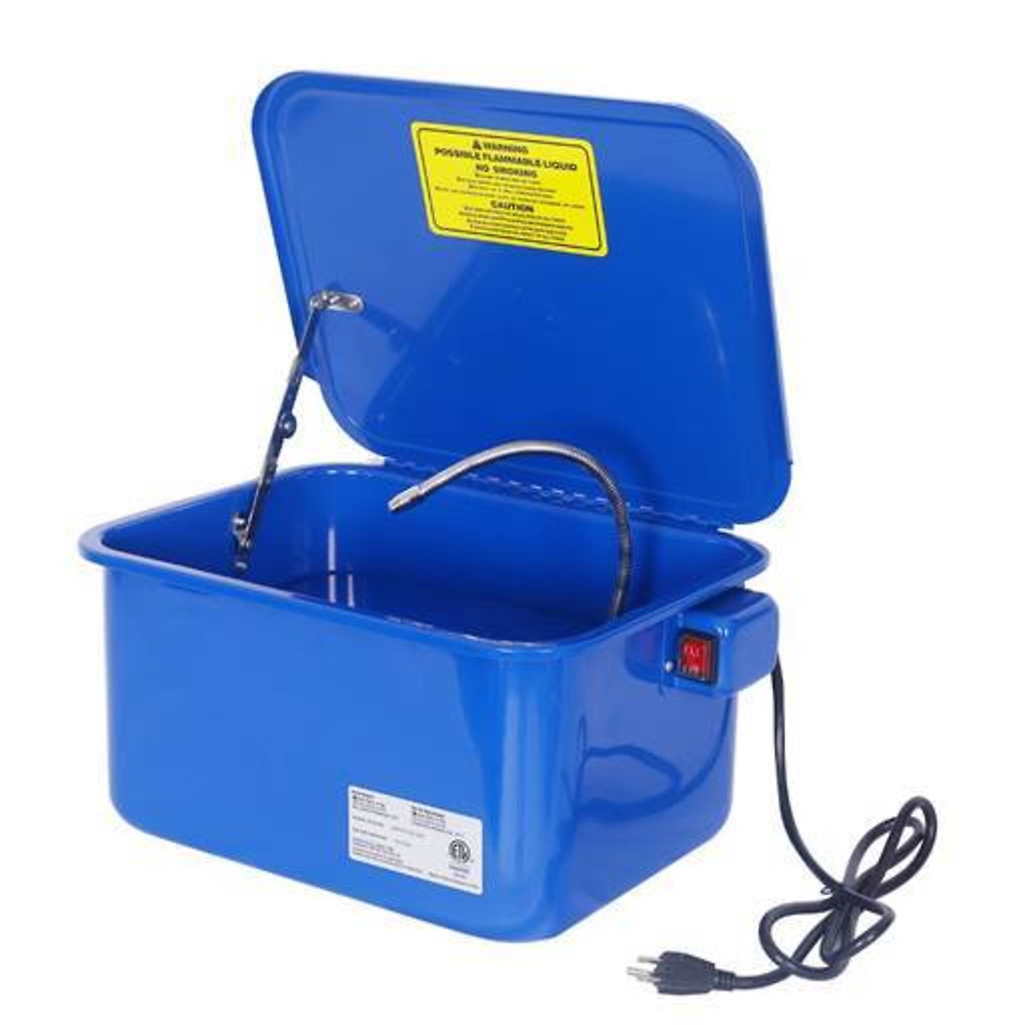 3.5-Gallon Bench Top Cabinet Parts Washer with 110v pump, BAC-W46541342